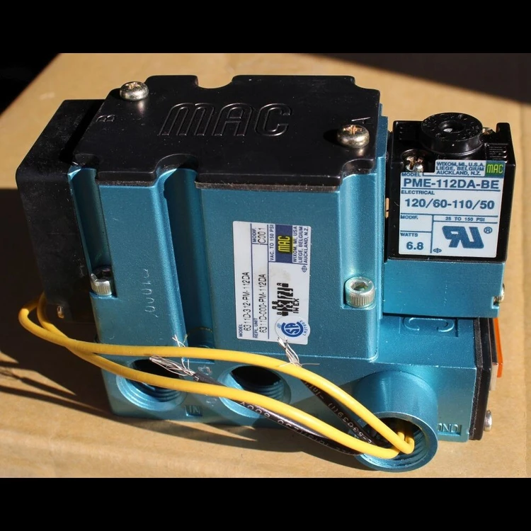 Used _UNKNOWN_ 6311-312-PM-112DA.

120V/60HZ - 110V/50HZ.
4/2 SINGLE OPERATOR.
½ IN. INLET AND DISCHARGE PORTS. Valves/Fittings British Columbia CA | Savona Equipment LTD #1166594