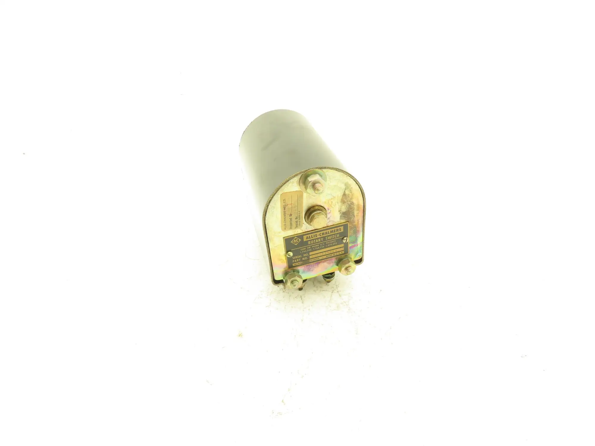 Allis-Chalmers 14-123-653 Hand Operated Rotary Switch 8 Terminal