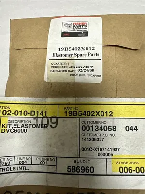 Used FISHER 19BB5402X012 Misc Electrical & Power Parts Ohio US | Surplus Asset Holdings #1241027