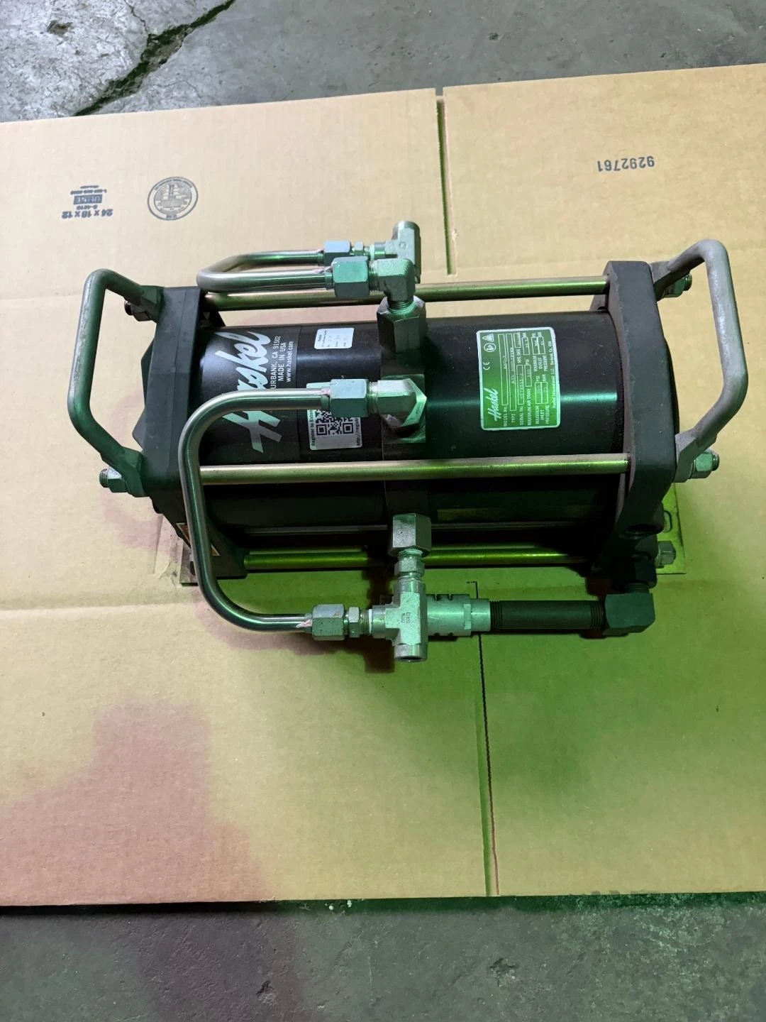 NEW HASKEL AIR AMPLIFIER AAD-2 150PSI