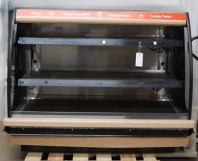 142-0029 Hussmann 62 Inch Self Serve Hot Food Display Case