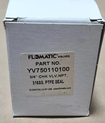 NEW Flomatic YV750110100