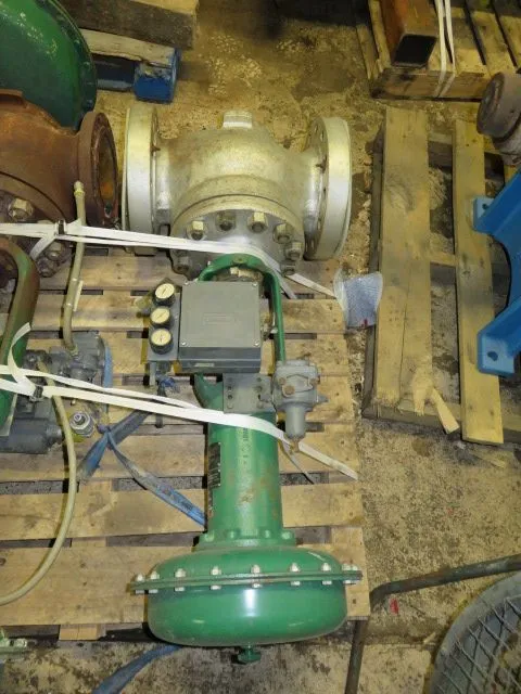 Fisher 6" 600# ED E-body Globe Valve, Rebuilt Storeroom Spare