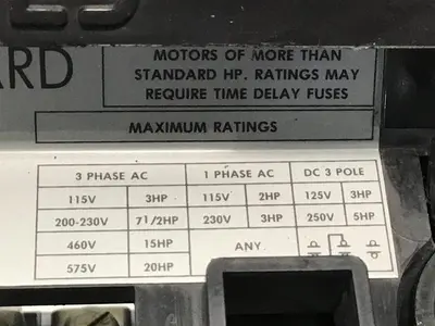 USED ALLEN BRADLEY 1494V-DS30 SER A