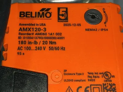 Used 2025 BELIMO AMX1203 Pumps Ohio US | HGR 24 #1543324