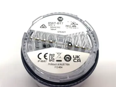 New | in-Stock Allen Bradley Ser. A Steady LED Stack Light Module 70mm White Light Source Equipment Michigan US | Maverick Industrial Sales #1393201