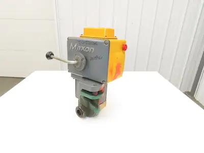 Maxon 1" 760 2 Gas Shut-Off Valve 1"NPT 600psi 120V