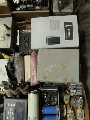 5 PALLETS OF ASSORTED ELECTRICAL AND COMPONENTS