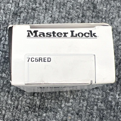 New | in-Stock Master Lock 7C5RED Safety Products (Other) California US | Davliegogo LLC #1706661