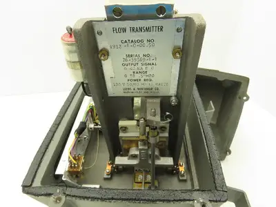 Leeds & Northrup co 1913-1-0-00.50 Magnetic Flow Transmitter 120VAC 0-0.5" H2O