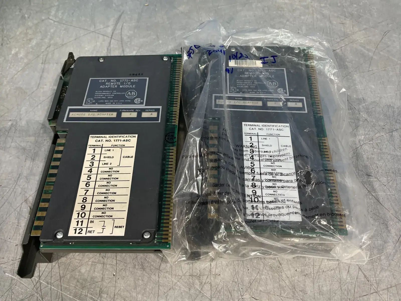 USED ALLENBRADLEY 1771ASC