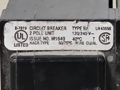 Used EATON CUTLER-HAMMER BAB2060 Switchgears British Columbia CA | Lenmark #242067