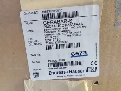 NEW ENDRESS+HAUSER PMC71-UCC1M2AFAAA
