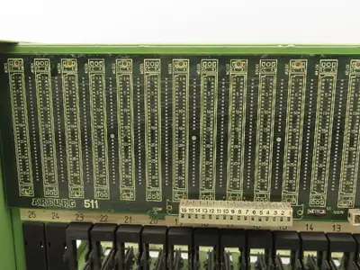 Arburg 511  25-Slot PLC Card Rack Circuit Board Chassis Injection Molder Machine
