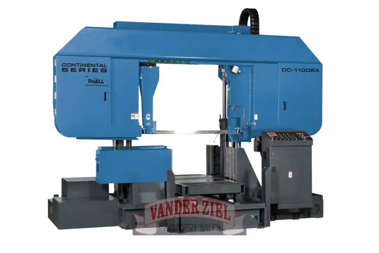 New | in-Stock DOALL DC-1100SA Horizontal Dual Column Band Saws Michigan US | Vander Ziel Machinery Sales #480307
