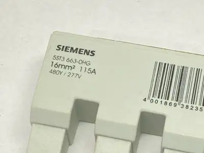 USED SIEMENS BUSBAR 6X1 115A 480Y/277V