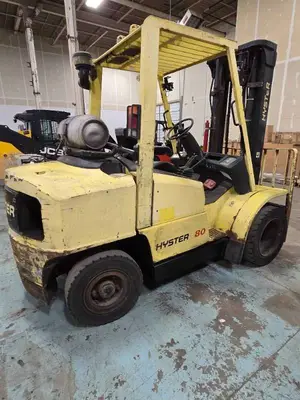 2001 Hyster H80XM 8000lb Pneumatic LP Forklift