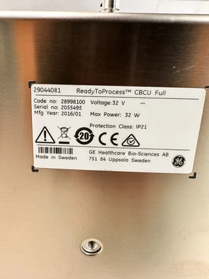 USED Cytiva Readytoprocess cbcu