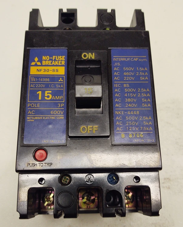Used Mitsubishi Electric NF-30SS Circuit Breakers Kentucky US | Edwards Industrial Repair #973602