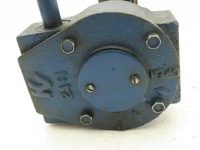 Keystone 360-101 K-Lok 3" Wafer Butterfly Valve Manual Worm Gear Actuator