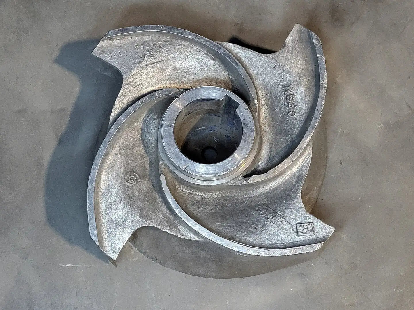 Pump Impeller, 4-Vane, CF8M, 255B2
