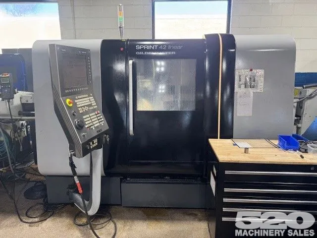2010 Gildemeister Sprint 42 Linear High Speed Turning Center W/ Linear Drives