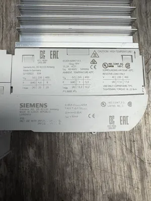 USED SIEMENS 3RF2920-0FA08