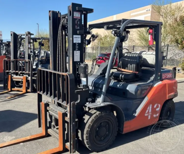 Used 2020 TOYOTA 8FGU35 Liquid Propane Forklifts California US | Forklift Exchange #1274501