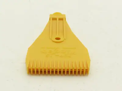 Windjet 727-15 Flat Fan Air Nozzle Yellow Plastic 1/4"BSPT AAB727-1/4-15