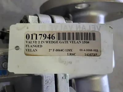 2" Class 150 Gate Valve B16.34