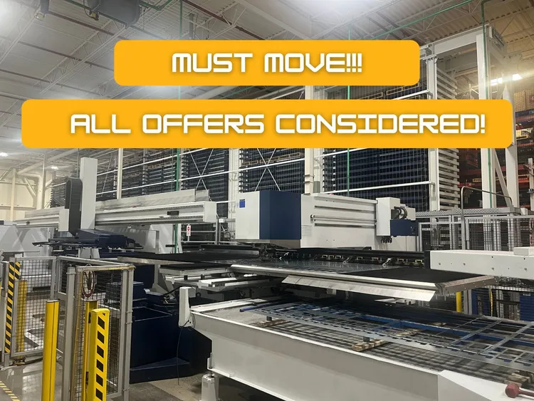 Used 2019 TRUMPF TRUMPF TRUPUNCH 5000 LARGE FORMAT Turret Punches California US | Machinery Resources International #484683
