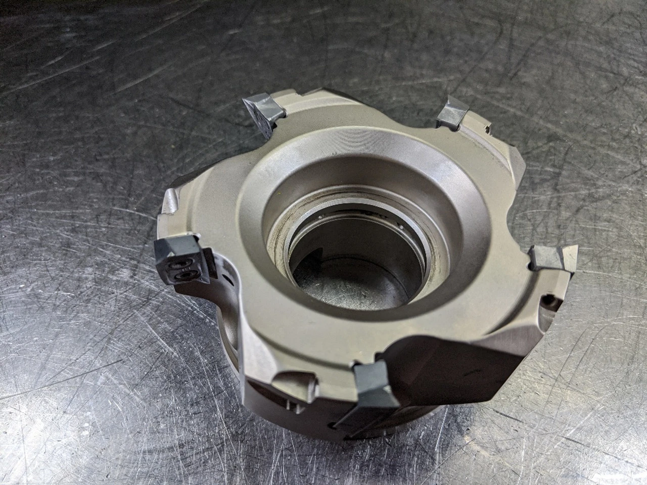 Iscar 4" Facemill 1.5" Arbor HP F90AT D4.00-5-1.50-19 (LOC2643B)