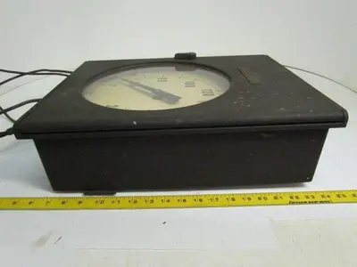 The Brown Instrument Co. Model 645120 50-200 Degree F Vintage Thermometer12"Face