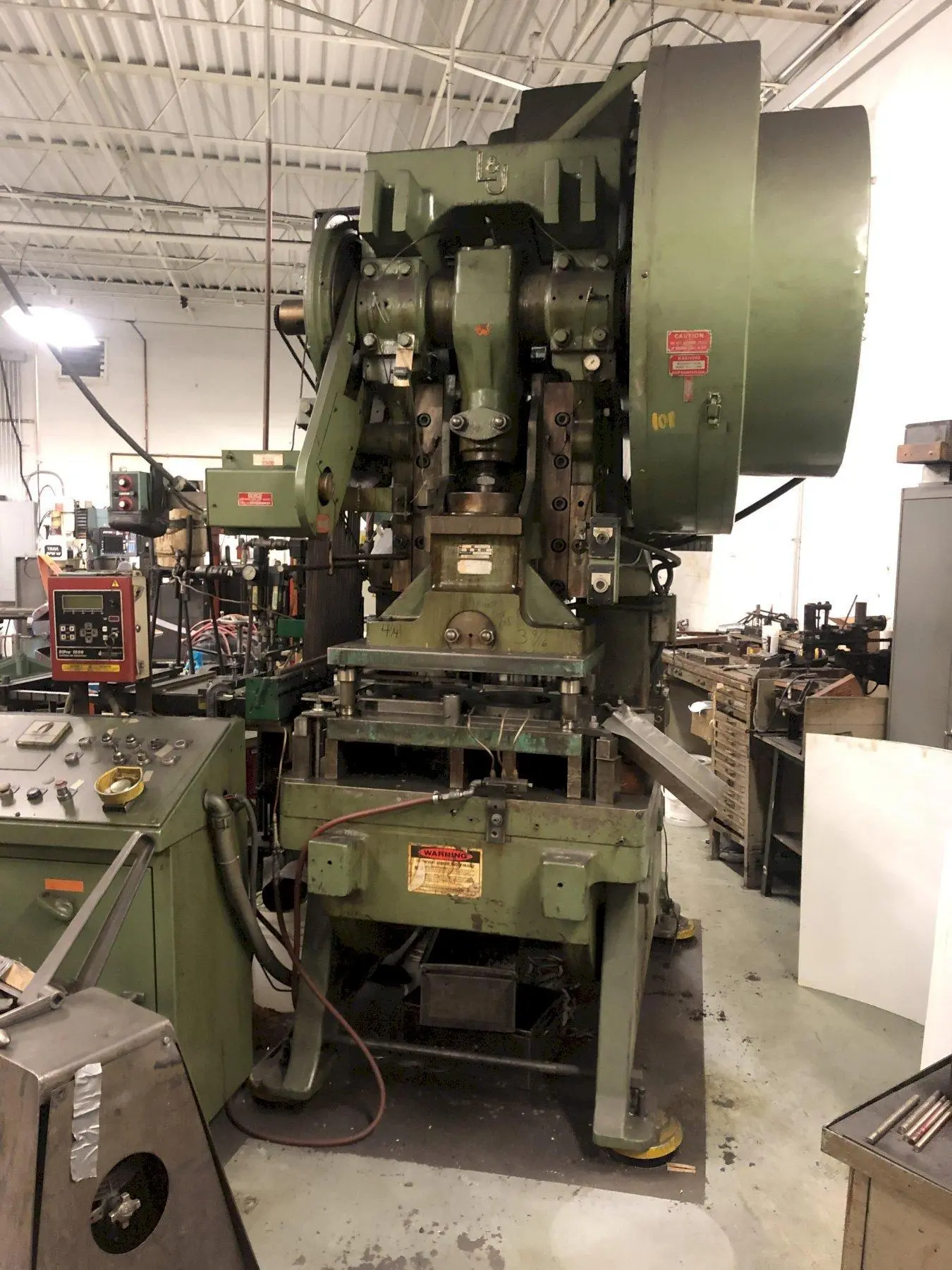 100 TON L&J OBI PRESS. STOCK # 1799316
