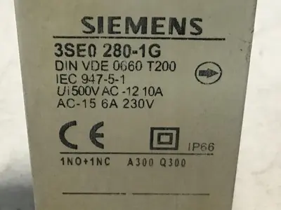 USED SIEMENS 3SE0 280-1G