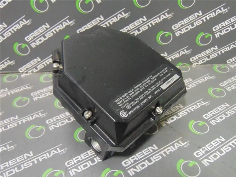 Moniteur Devices FFNB-1120 Watchman Valve Position Transmitter Used