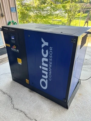 2021 QUINCY QGD-25 AIR COMPRESSORS, ROTARY SCREW/SLIDING VANE | Machinery Network (1)