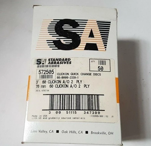 NEW Standard Abrasives Does Not Apply