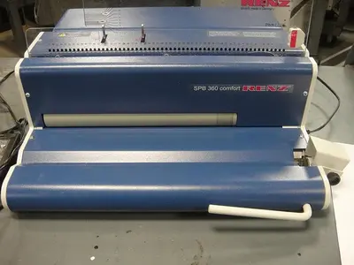 Renz SPB 360 Comfort 4:1 Oval Coil/Punching/Inserting Video