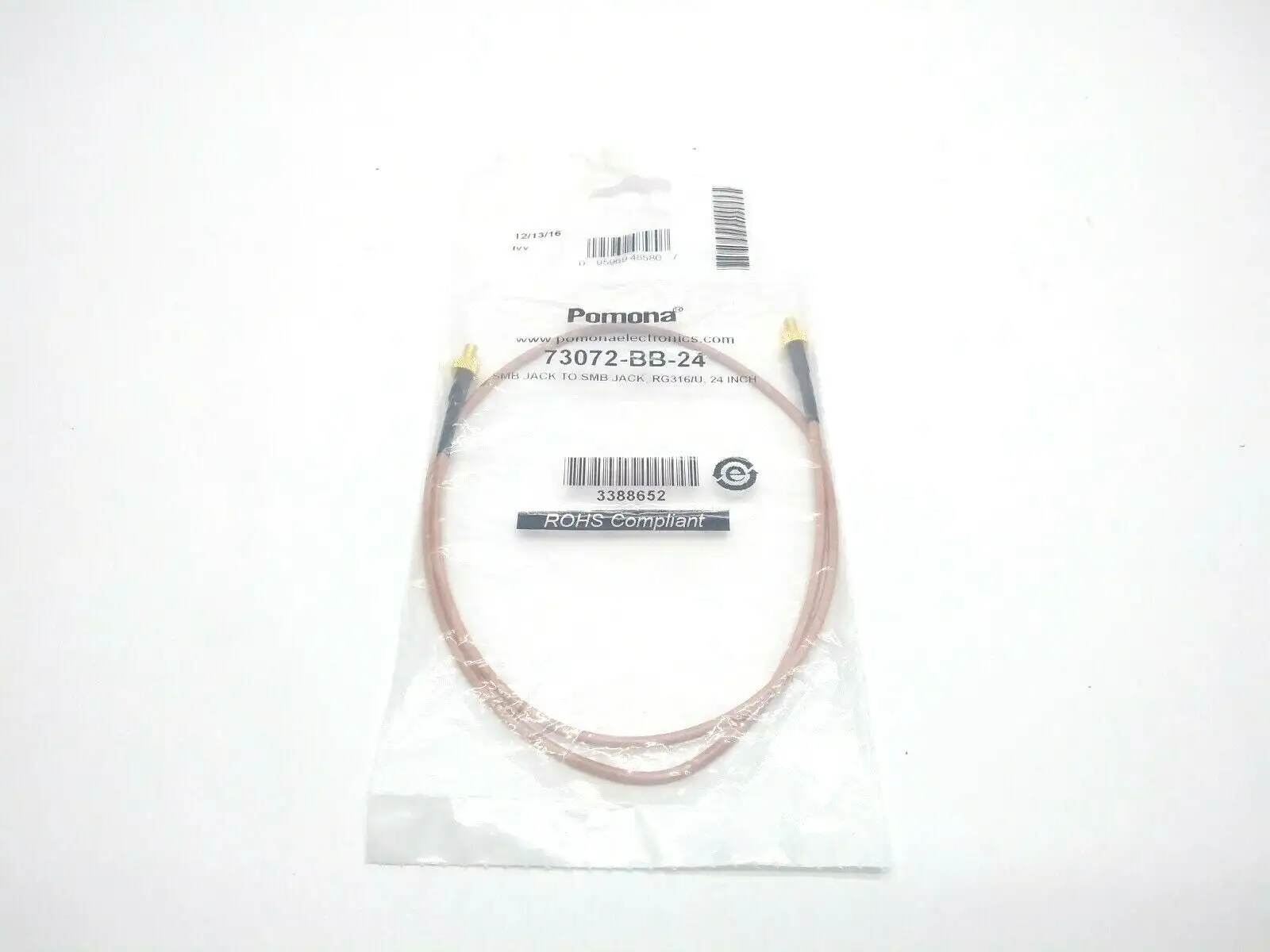 New | in-Stock Pomona Electronics Cable Connector Accessories Michigan US | Maverick Industrial Sales #1410693