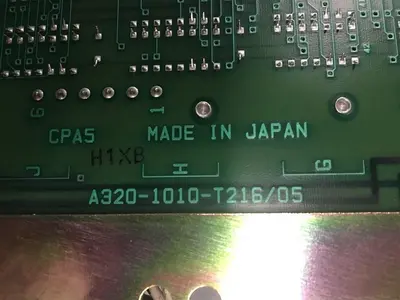 USED FANUC DIGITAL MASTER BOARD, A320-1010-T216/05