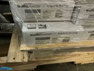Pallet of 24 cases of Mixed Traffic Master Grip Strip Flooring