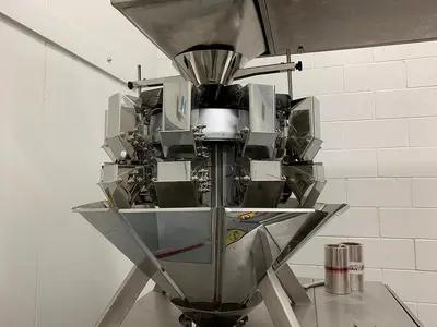 Used Form Fill Seal Packager with 10 Head Rotary Scale