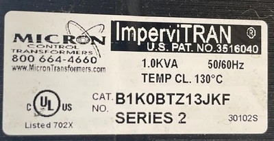 USED IMPERVITRAN B1K0BTZ13JKF
