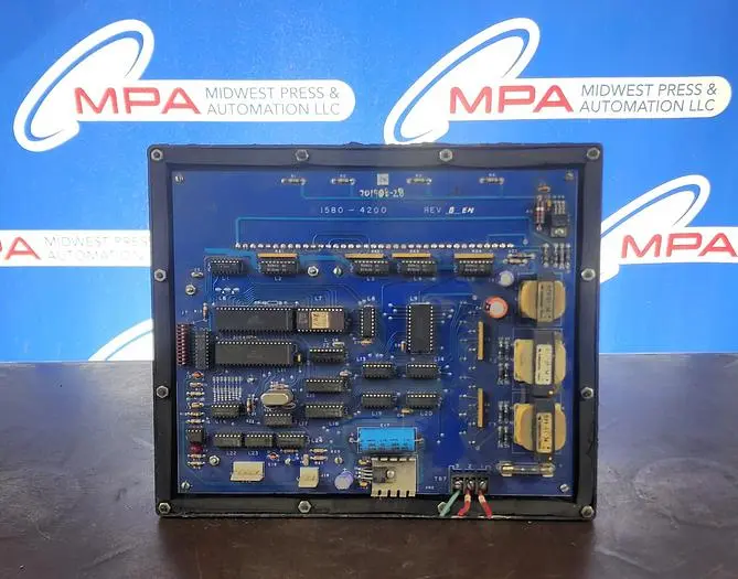 Used EMERSON 1580-4200 Automation Control (HMI) Michigan US | Midwest Press and Automation #632026