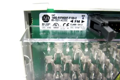 USED ALLEN BRADLEY 1492-RIFM20F-F120-2 INTERFACE MODULE 1492RIFM20FF1202
