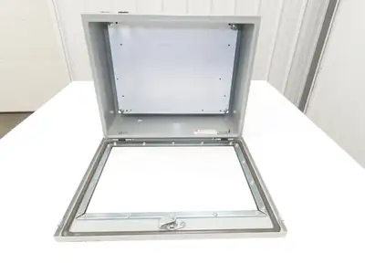 nVent Hoffman CSD20168W Electrical Window-Door Enclosure 20"x16"x8" W/ Blemishes