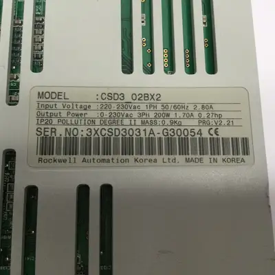 USED ROCKWELL SERVO DRIVER