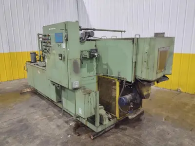 20" DIAMETER JENSEN MODEL #8452 (WASH, RINSE & DRY) CONTINUOUS ROTARY DRUM PARTS WASHER: YOBRO #25068