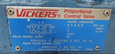 USED Eaton / Vickers KBHDG5V82C375N